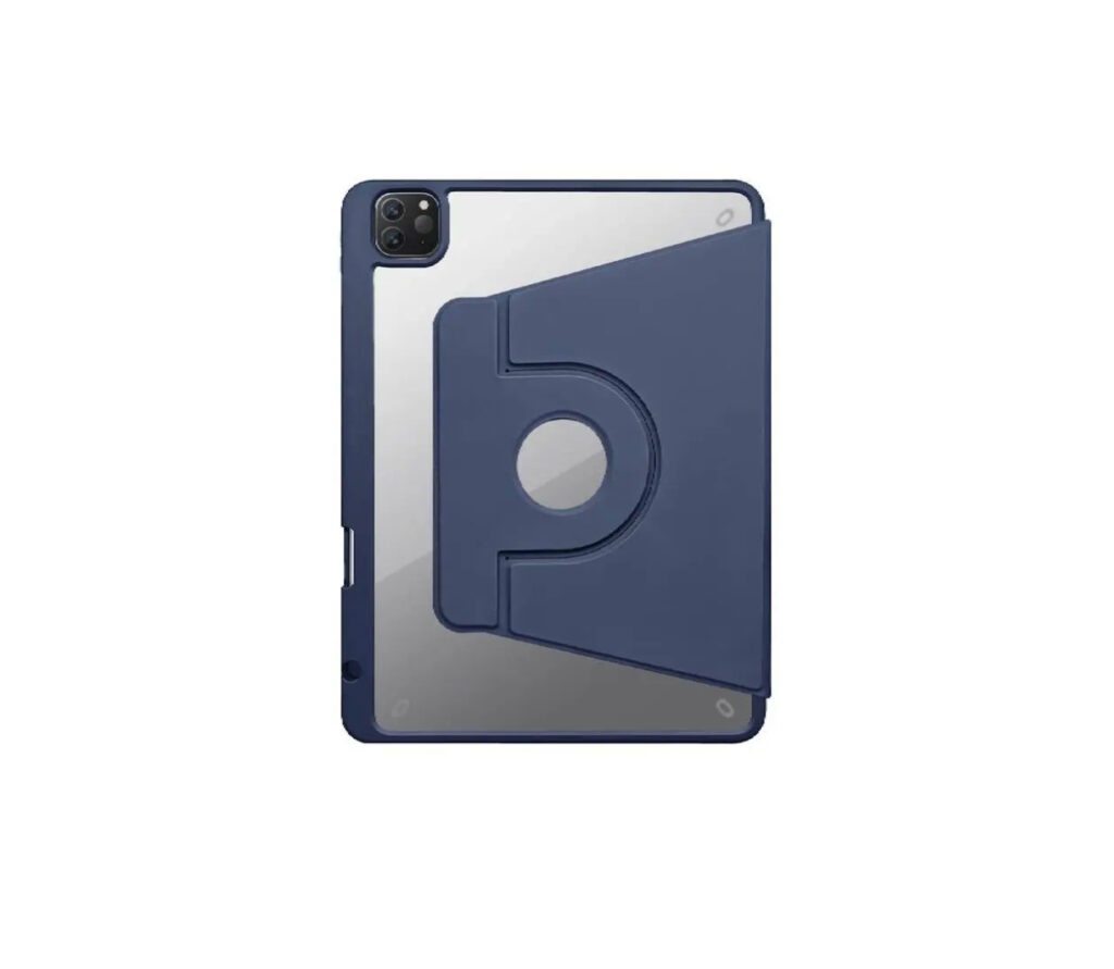 6935100185026 GREEN LION TRANSPARENT FOLIO CASE FOR IPAD PRO 12.9/AIR 13 M2 - BLUE