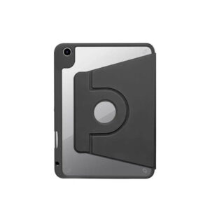 6935100184951 GREEN LION TRANSPARENT FOLIO CASE FOR IPAD 9 10.2 - BLACK