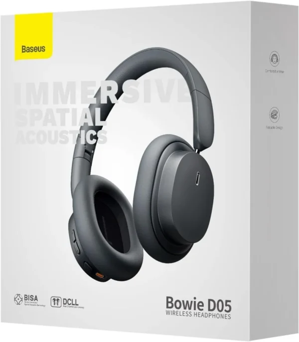 6932172626037 BASEUS BOWIE D05 WIRELESS HEADPHONE - BLACK