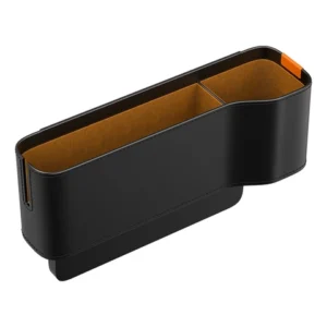 6932172641719 BASEUSORGANIZEFUN SERIES CAR CONSOLE STORAGE ORGANIZER WITH CUP HOLDER - BLACK
