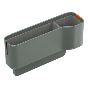 6932172641726 BASEUSORGANIZEFUN SERIES CAR CONSOLE STORAGE ORGANIZER WITH CUP HOLDER - GRAY