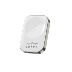 7456871210292 BRAVE PORTABLE WIRELESS CHARGER FOR WATCH BWC-22 LIGHTNING