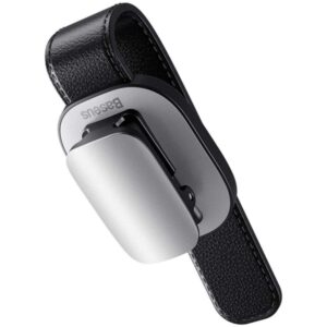 6953156220126 BASEUS PLATINUM VEHICLE EYEWEAR CLIP - SILVER