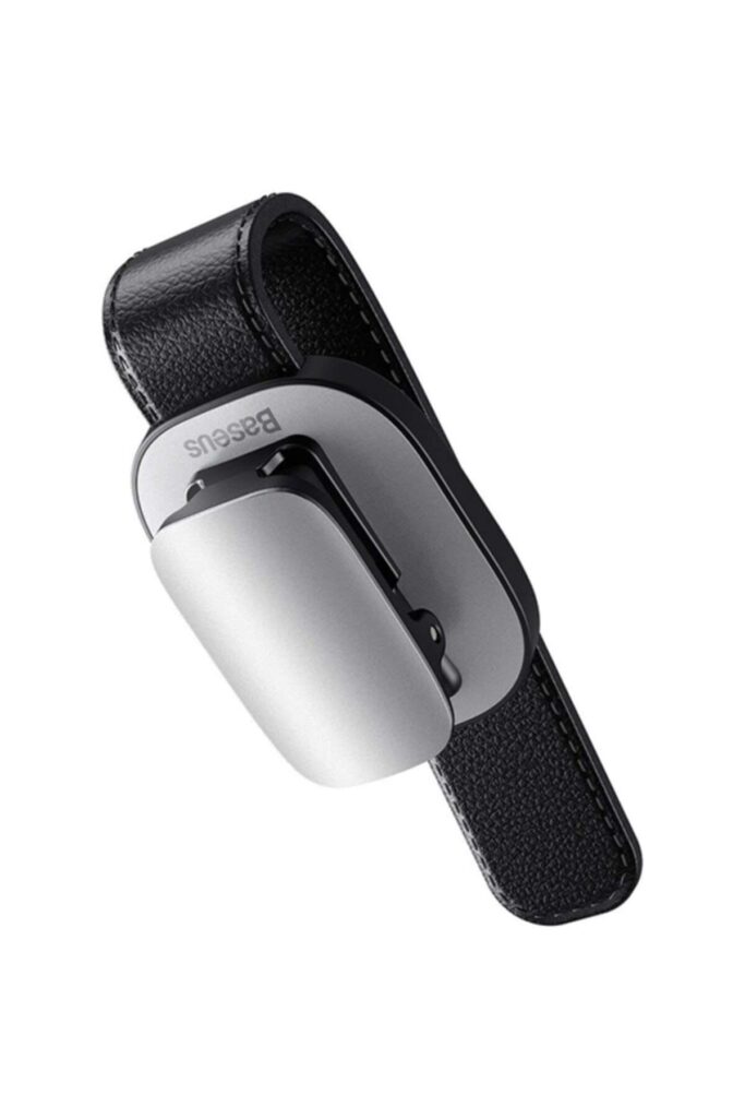 6953156220126 BASEUS PLATINUM VEHICLE EYEWEAR CLIP - SILVER