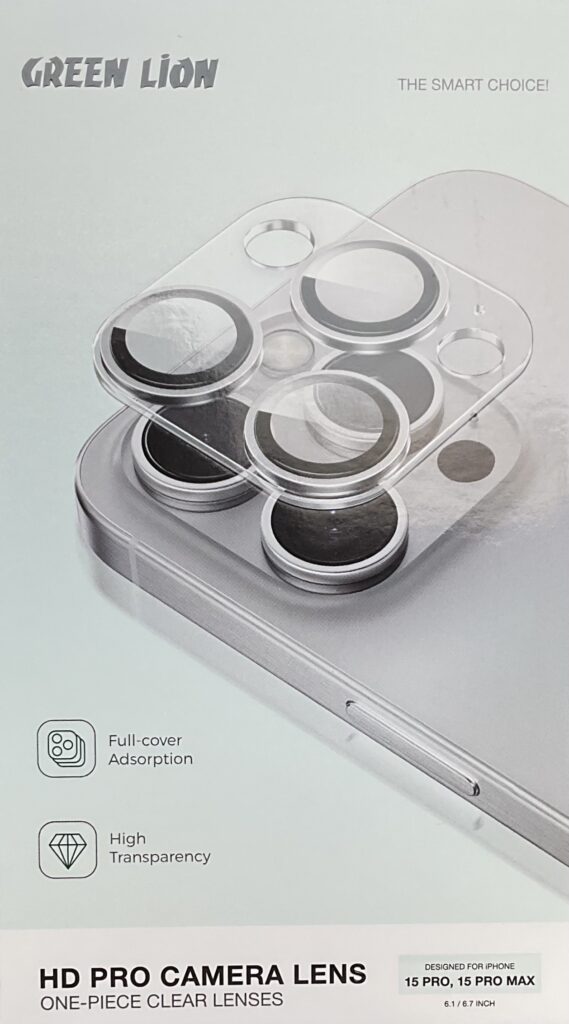 GREEN LION HD PRO CAMERA LENS 15 PROMAX - WHITE TITANIUM