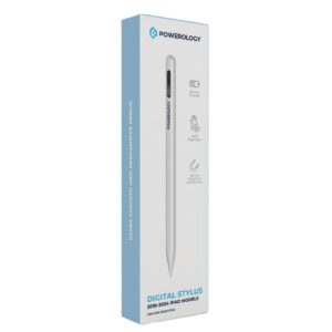 7834953558393 POWEROLOGY DIGITAL STYLUS - WHITE