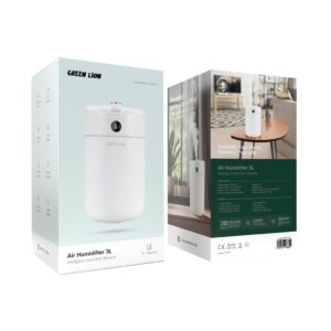 6935100186894 Green Lion Air Humidifier 3L Intelligent Induction Sprayer - White