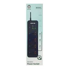 6935100185606 Green Lion PD30W Power Socket - Black