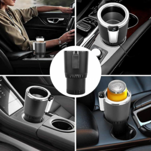 6935100173917 Green Lion Smart LED Hot & Cool Cup Holder 36W - Black