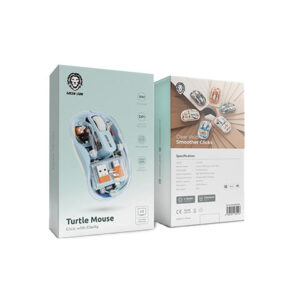 6935100185118 Green Lion Wireless Turtle Mouse 2400DPI - Blue