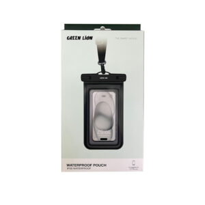 6935100188966 Green Lion Waterproof Pouch For 7.2inch Phone - Clear