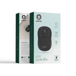 6935100173511 Green Lion G200 Wireless Mouse - Black