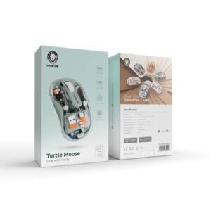 6935100185125 Green Lion Wireless Turtle Mouse 2400DPI - Gree