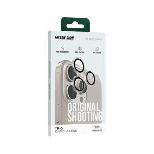 6935100192130 Green Lion Trio Camera Lens for 16 Pro/Pro Max - Clear