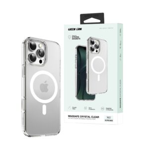 6935100191539 Green Lion Magsafe Delgado Case for 16 Pro Max - Clear