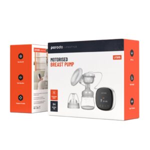 6849108445863 Porodo Lifestyle Electric Breast Pump - White
