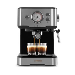 7834953557471 LePresso Digital Coffee Machine with 15 bar Pressure Pump and Capsule Filter