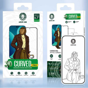 6935100164083 Green Lion 3D Curved Tempered Glass for 14 Pro Max ( 6.7" ) - Clea