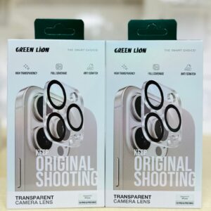 GREEN LION TRANSPARENT LENS FOR IPHONE 16PRO/PROMAX