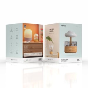 GREEN LION RAIN CLOUD DIFFUSER - WOOD