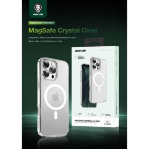 GREEN LION MAGSAFE CRYSTAL CLEAR CASE FOR - 16