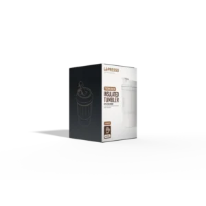 7834953557952 LEPRESSO INSULATED TUMBLER HOT&COLD DRINK - WHITE (450ML)