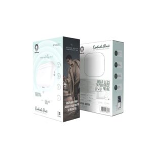 6935100185361 GREEN LION EARBUDS PRO 2 WITH NOISE CANCELLATION - WHITE