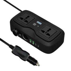 6935100196657 Green Lion GC-233 Power Inverter - Black