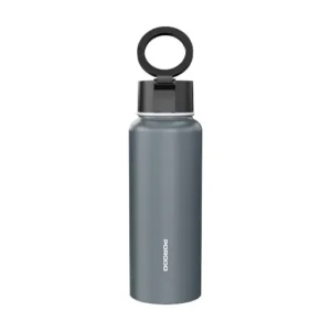 990478131064 PORODO LIFESTYLE MAGNETIC MOUNT WATER BOTTLE (1L) - GRAY