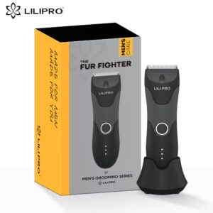 6928939600242 LILIPRO MENS CARE THE FUR FIGHTER B7 MENS GROOMING SERIES - BLACK
