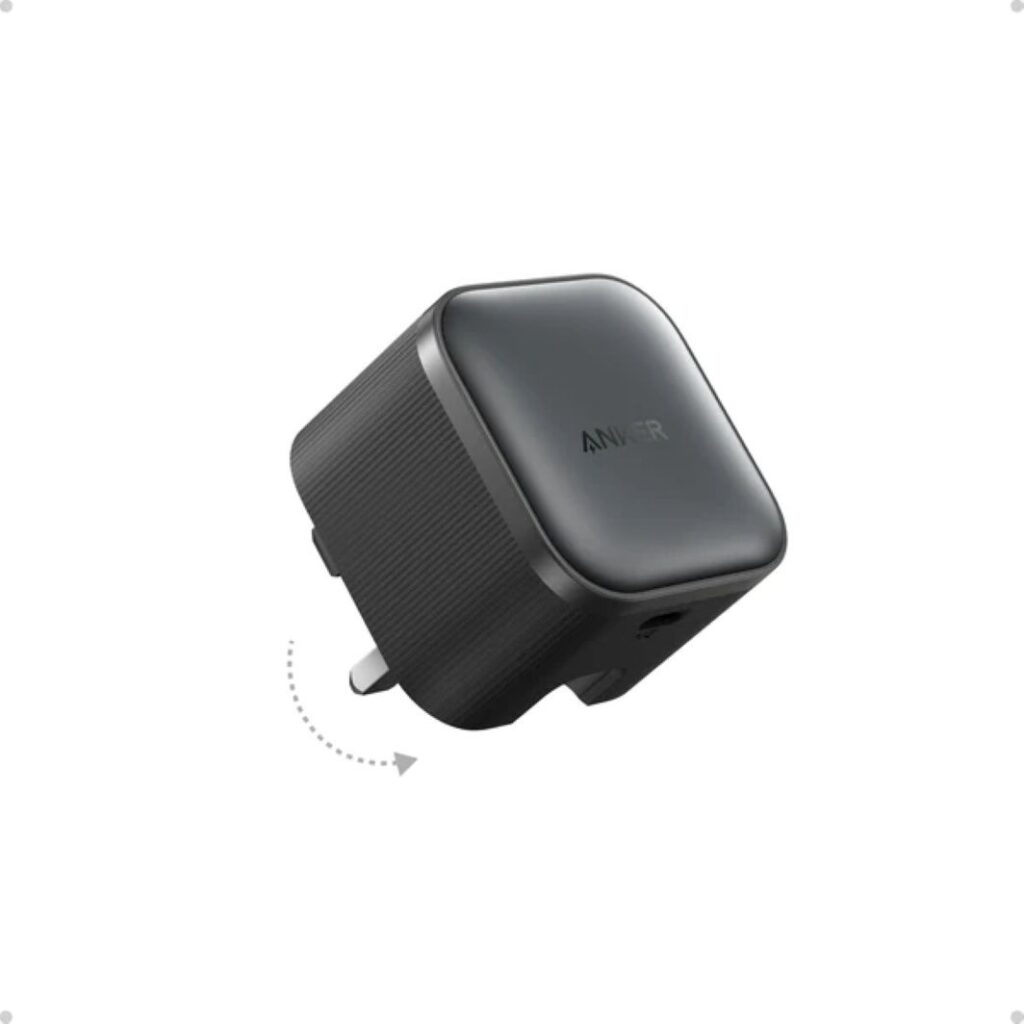 194644288129 ANKER COMPACT USB-C FAST CHARGER (45W) - BLACK