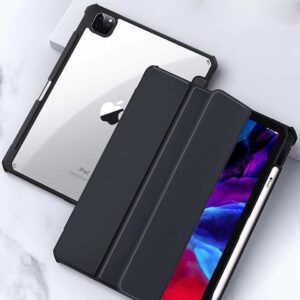 56933925101448 XUNDD BEATLE DREAM MAGNETIC LEATHER CASE FOR IPAD AIR 11 4,5,6, M3 - BLACK