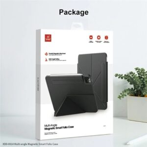 76933925113797 XUNDD MULTI-ANGLE MAGNETIC SMART FOLIO CASE FOR IPAD 10TH/A16 - BLACK
