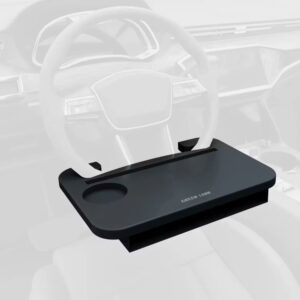9904907088622 GREEN LION MULTI - FUNCTION STEERING WHEEL TRAY - BLACK