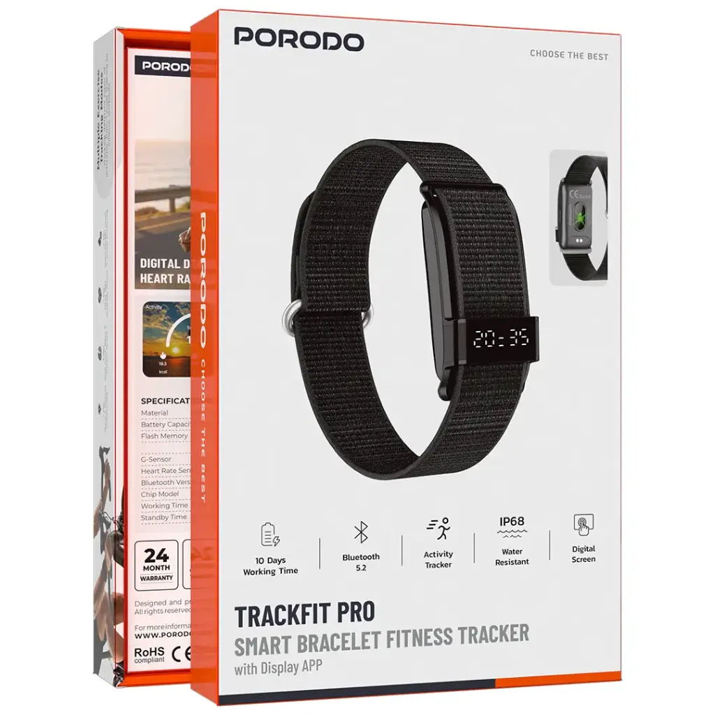 6284302772832 PORODO TRACKFIT PRO - BLACK