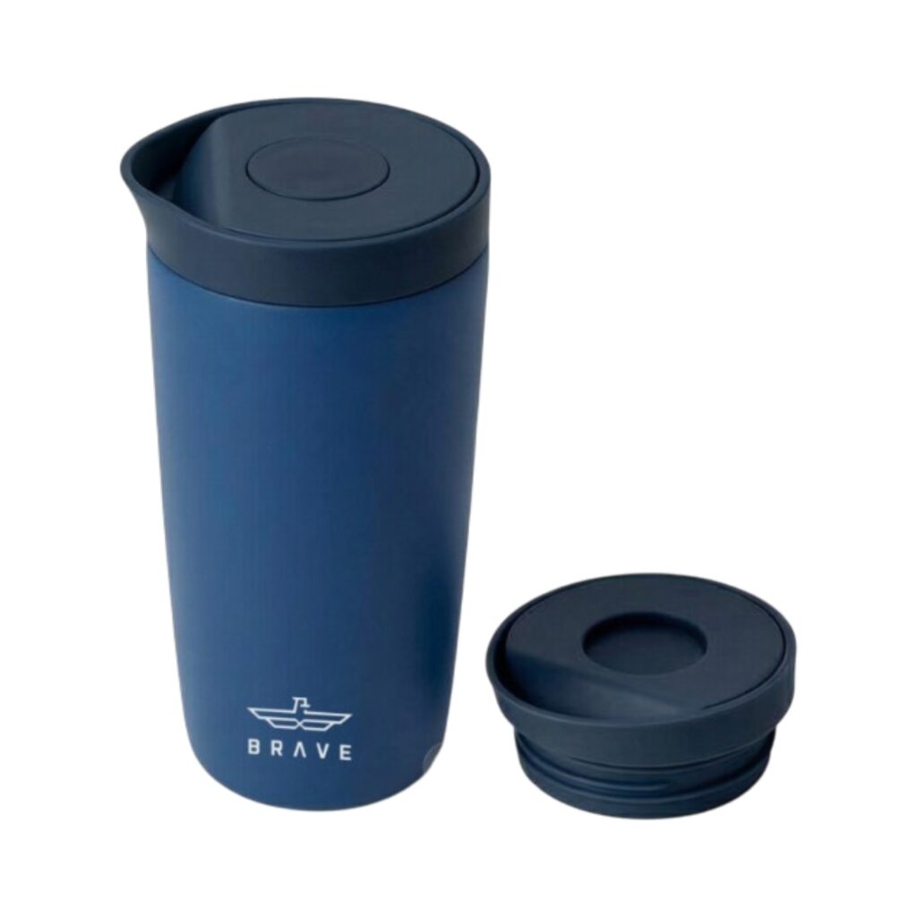6295151202340 Brave travel mug go 500ml Blue