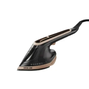 9904907149248 Green Lion 2 in 1 steam iron -BX300 - Black