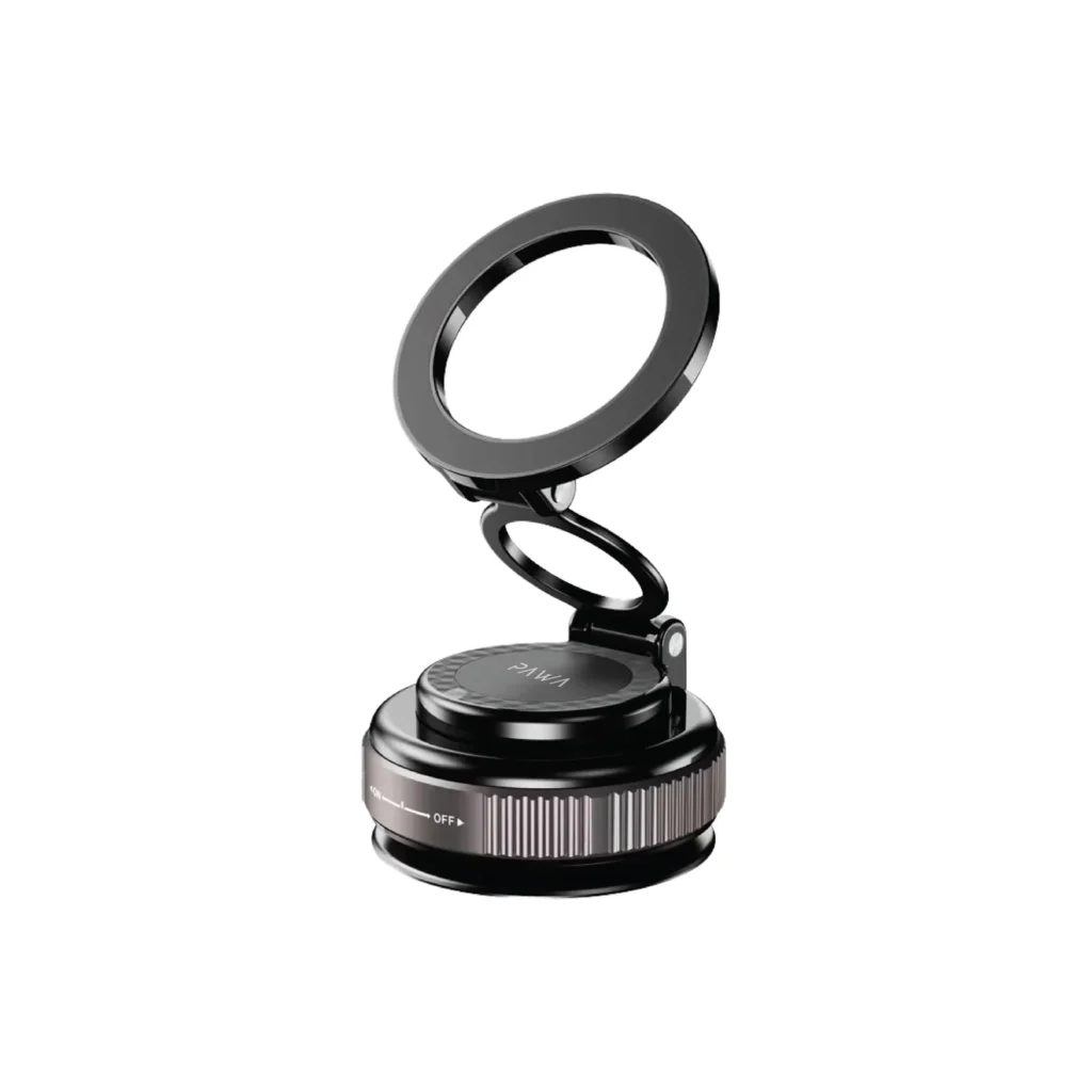 6476971393238 PAWA VACUUM MAGNETIC SUCTION MOUNT WITH 360 ROTATION - BLACK