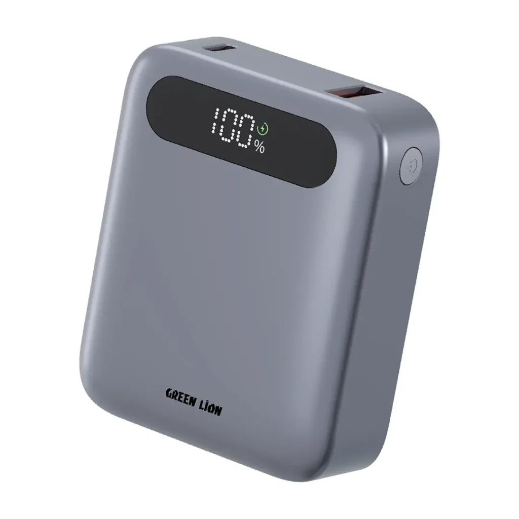 9904907005384 GREEN LION ZUNO 10000mAh POWER BANK PD 20W - GRAY