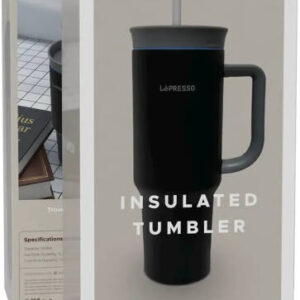 6284302770548 LEPRESSO QUIRKSIP INSULATED TUMBLER 1200ML - BLACK