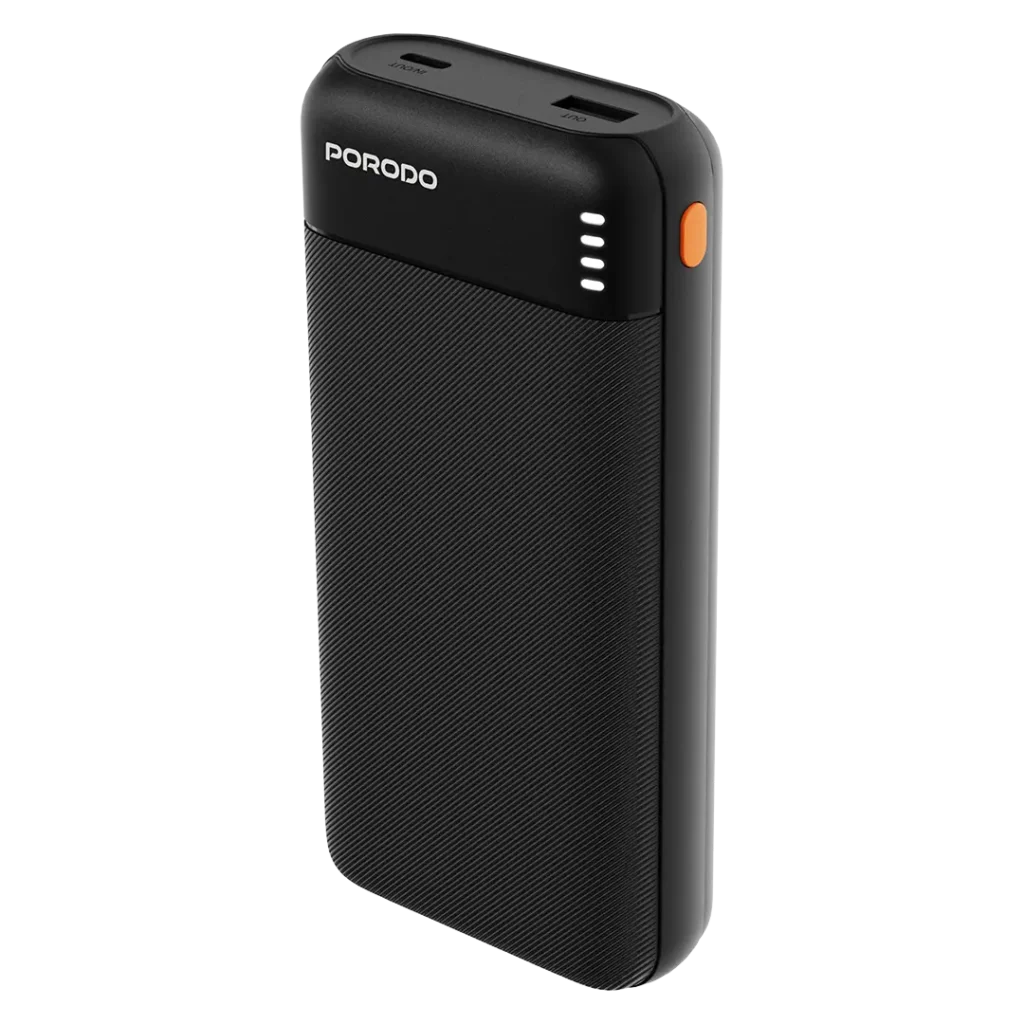 6284302775116 PORODO LUNA 20000mAh POWER BANK - BLACK