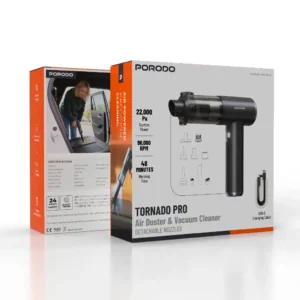 6284302775734 PORODO TORNADO PRO AIR DUSTER & VACUUN CLEANER - GRAY