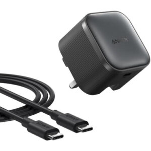 194644277499 ANKER NANO CHARGER 45W WITH USB-C CABLE - BLACK