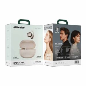 9904907135142 GREEN LION SALVADOR WIRELESS EARBUDS - BEIGE