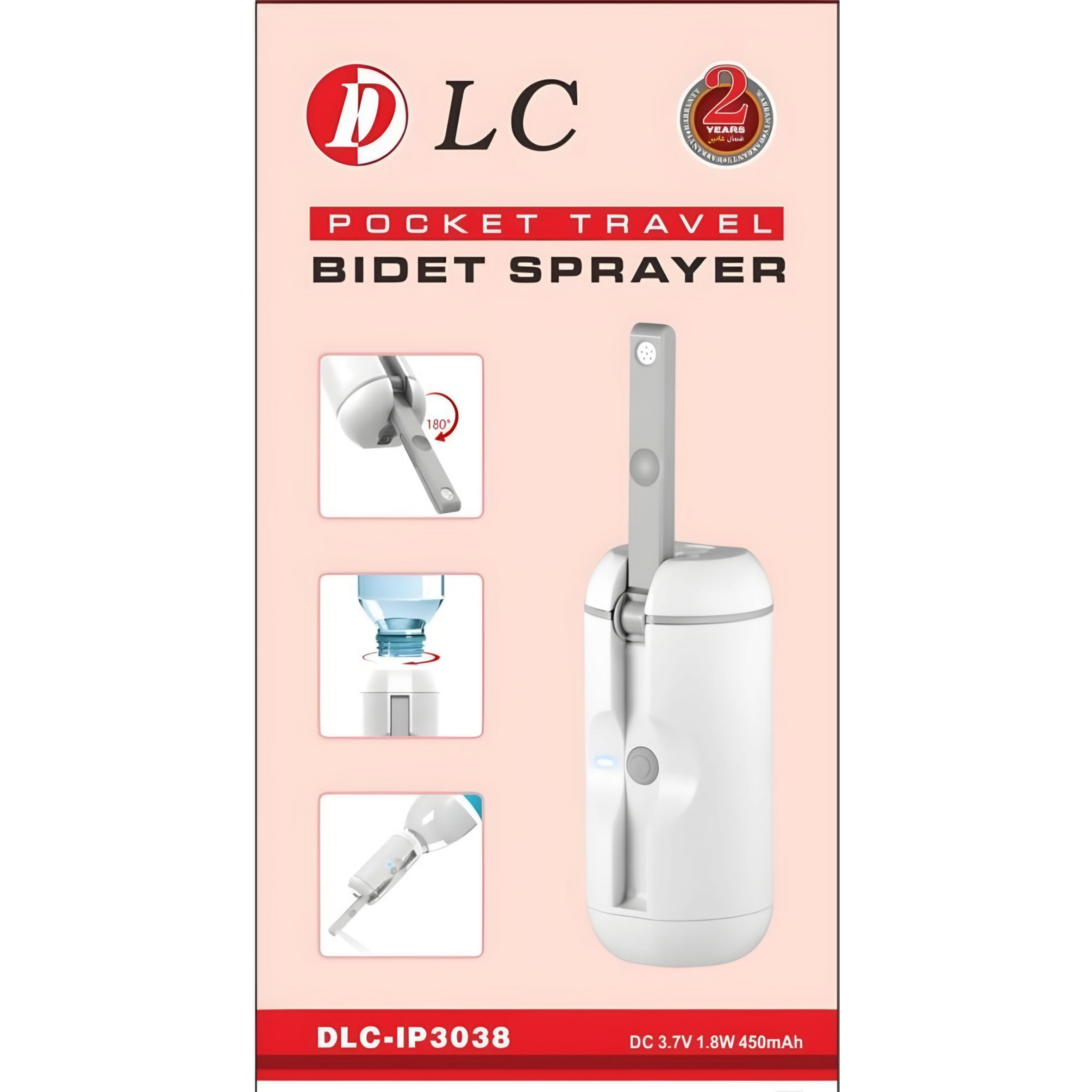 4895239147772 DLC POCKET TRAVEL BIDET SPRAYER