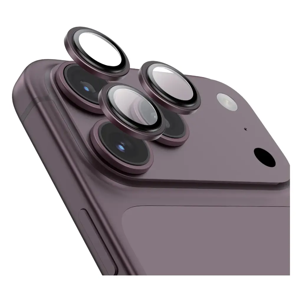 9904907243434 GREEN LION HD PLUS LENS CAMERA PROTECTOR 18 PRO/PROMAX - BURGUNDY