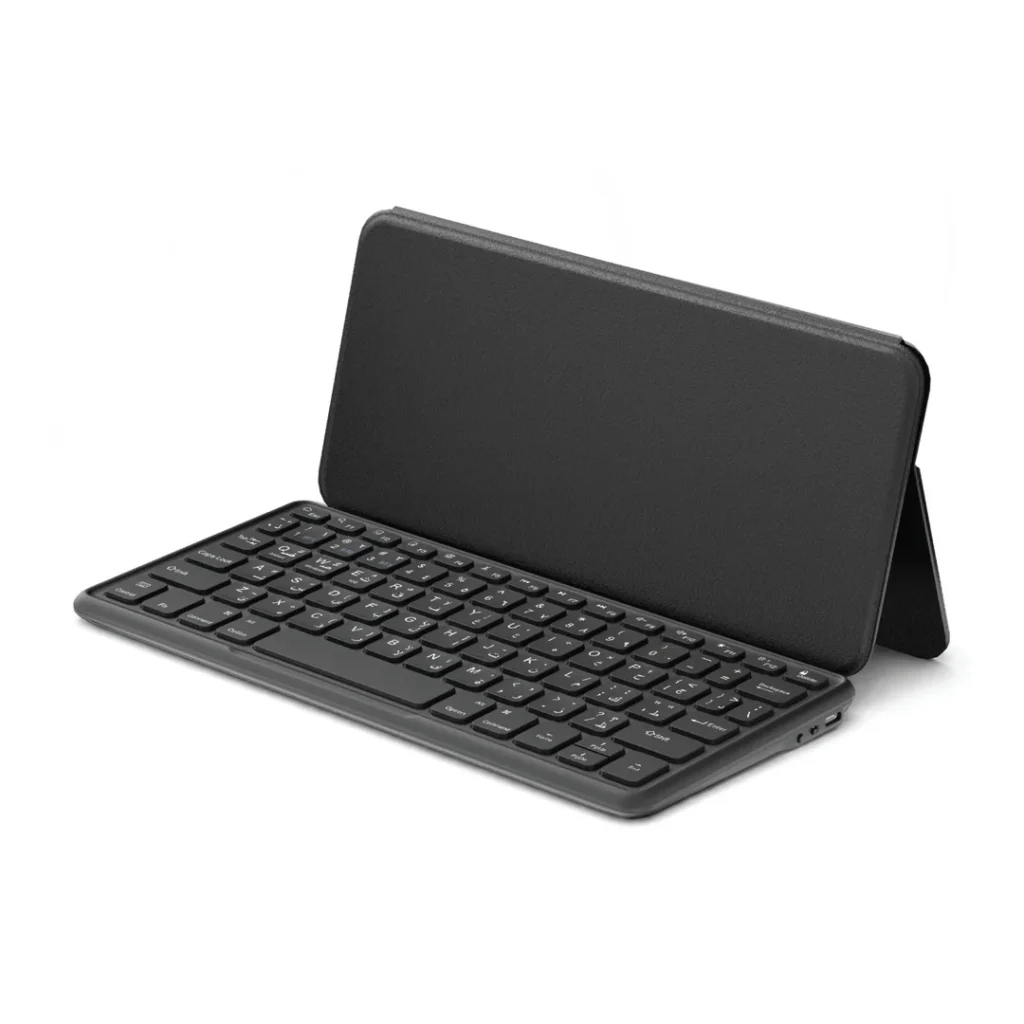 9904907184270 GREEN LION GKM-70 UNIVERSAL BLUTOOTH KEYBOARD - BLACK