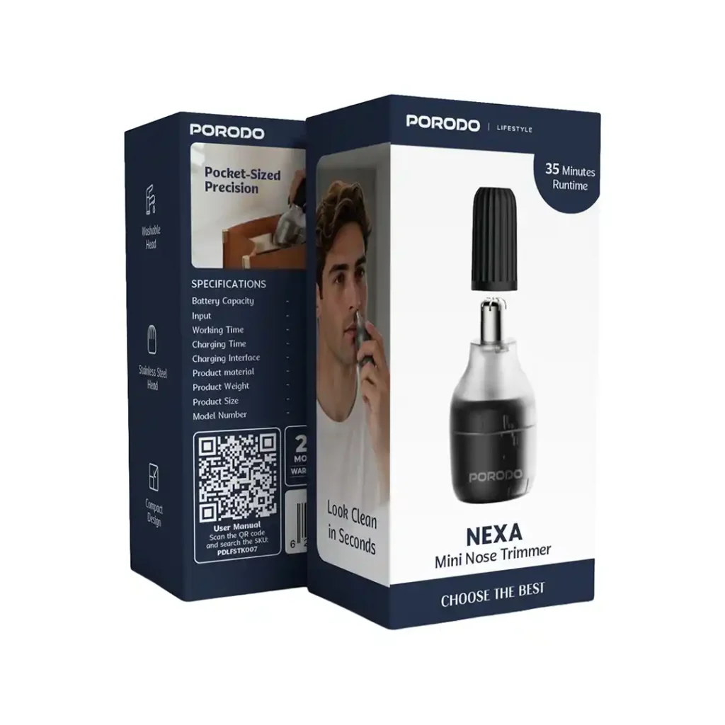 6284302613296 PORODO NEXA MINI NOSE TRIMMER